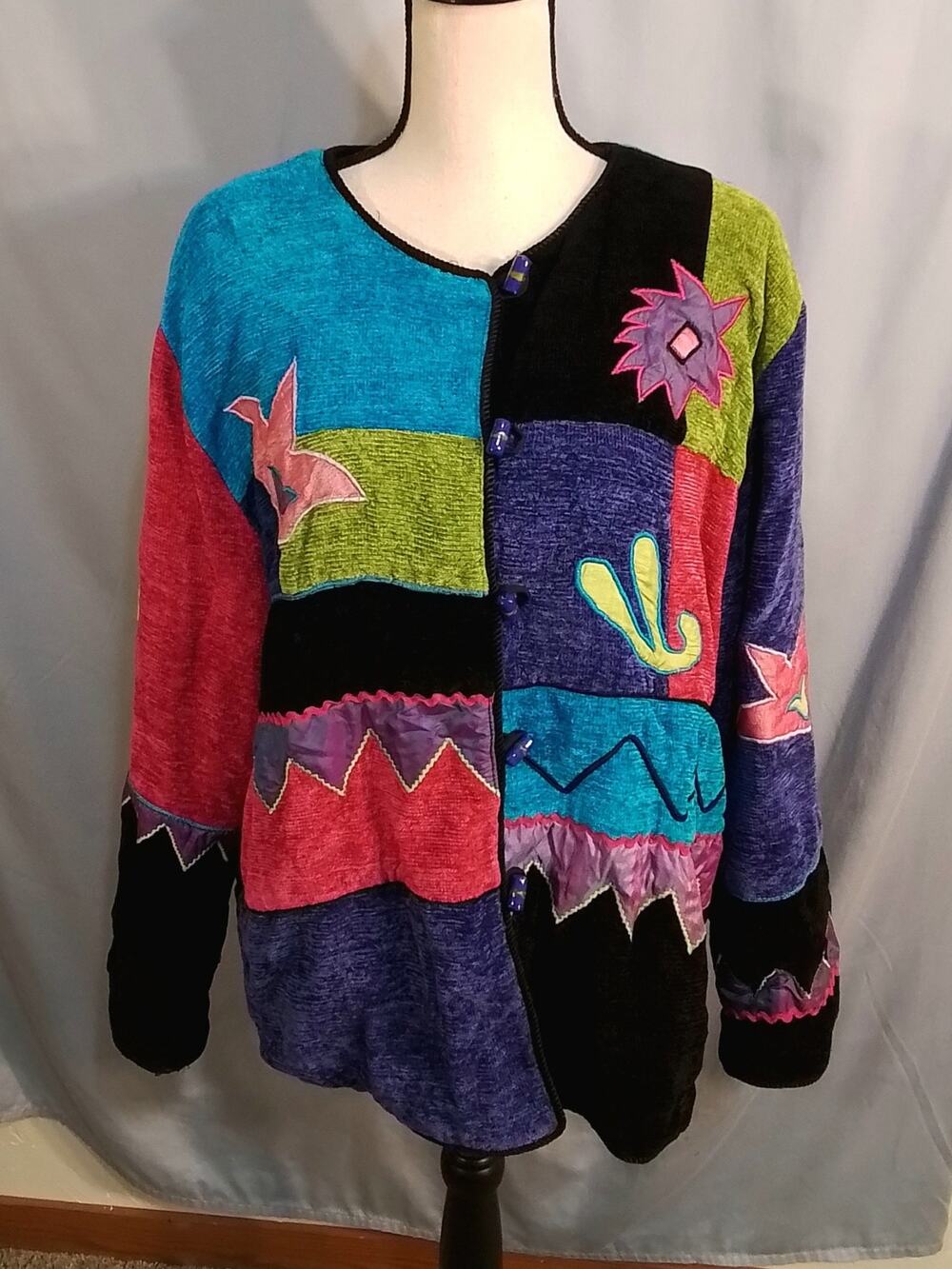 Allure Multicoloroed Funky Sweater